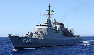 Brazilian frigate <i>União</i> Niterói-class Frigates