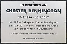 Chester Bennington - Wikipedia