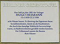 Hugo Heimann, Prinzenallee 46a, Berlin-Wedding, Deutschland