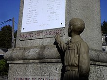 Monuments aux morts de Gentioux