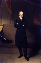 George Canning, British Prime Minister 1827, practiced his debating skills at the Clifford Street Coffee House. George Canning by Richard Evans.jpg