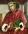 Virgilio (with Justus van Gent), c. 1474.