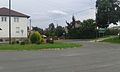 Goduszyn bus stop. There is nothing interesting in this district, just one cemetary.