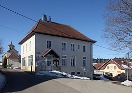 Das Rathaus in Grand'Combe-des-Bois