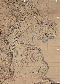 Grimstad railway station around 1920