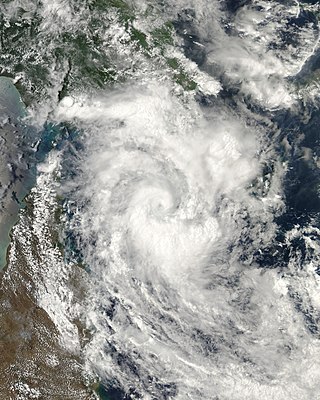 <span class="mw-page-title-main">Cyclone Guba</span> Category 3 Australian region cyclone in 2007