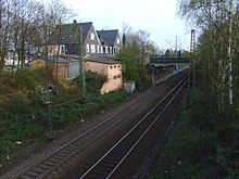 View of the station before the alterations in 2007