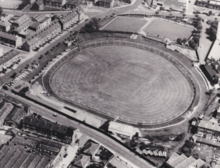 Halifax Stadium c.1950 Halifax greyhound track c.1950.png