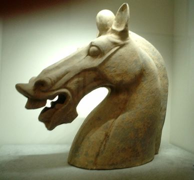 吉美國立亞洲藝術博物館館藏 漢代馬雕像