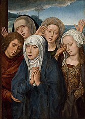 The Mourning Virgin with Saint John and the Pious Women from Galilee