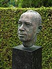 Hans Rudolf Meyer (1922–2005) Lawyer, National Councilor, Mayor of Lucerne.  Bronze bust, grave in the Friedental cemetery, field 10, city of Lucerne