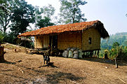 Bom hut near Keokradong, 2007