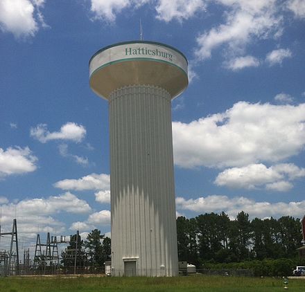 Water tower by Turtle Creek Mall