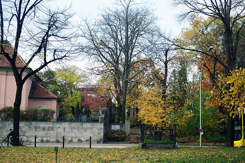 File:Hauptstrasse view towards old cemetery 31.10.2010 15-29-16.JPG