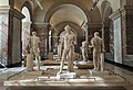 Arès Borghèse dans sa salle d'exposition au Louvre