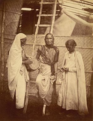 Hijra and companions in East Bengal in the 1860s