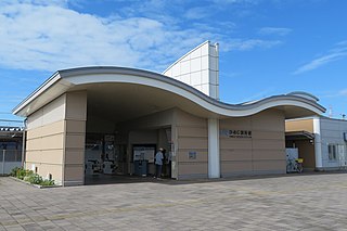 <span class="mw-page-title-main">Himeji-Bessho Station</span> Railway station in Himeji, Hyōgo Prefecture, Japan