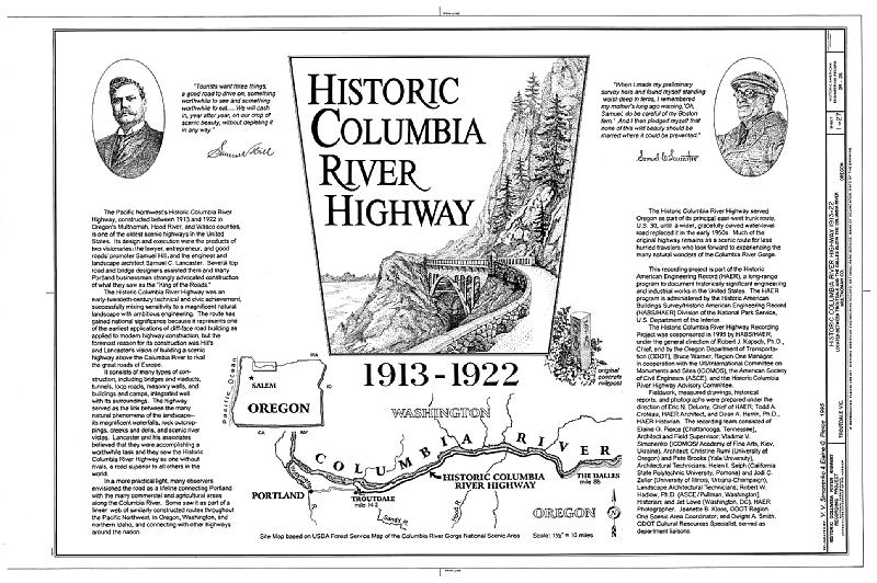 File:Historic Columbia River Highway, Troutdale, Multnomah County, OR HAER ORE,26-TROUT.V,1- (sheet 1 of 27).tif