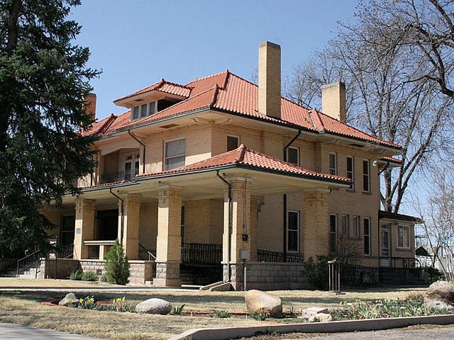 The White family home, built in 1912, is now a museum.