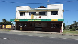 Thangool Town in Queensland, Australia