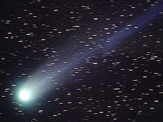 Comet Hyakutake Comet that passed close to Earth in March 1996