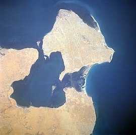Острів Джерба з космосу