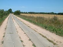 Slab track on Ummanz