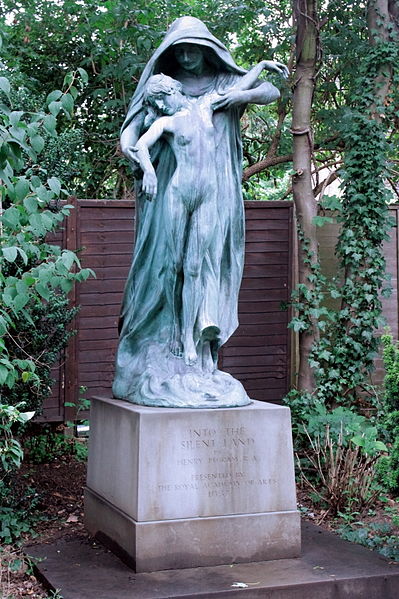 Into the Silent Land by Henry Pegram, Golders Green Crematorium