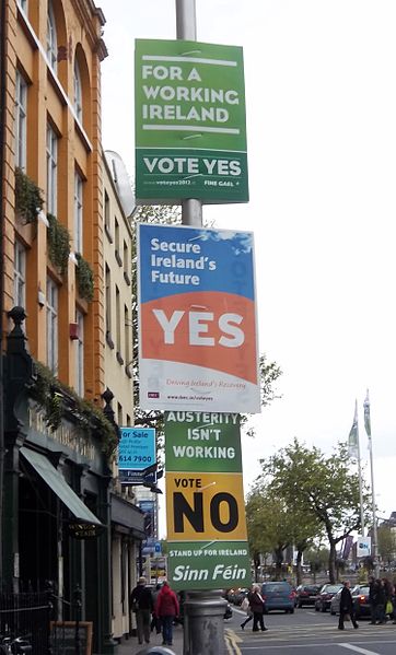 File:Irish Fiscal Compact referendum posters.jpg