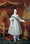 Isabel II de España a la edad de ocho años, de Antonio María Esquivel (Banco de España).