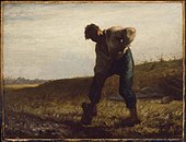 Jean-François Millet - Hombre volteando el suelo - 17.1488 - Museo de Bellas Artes.jpg