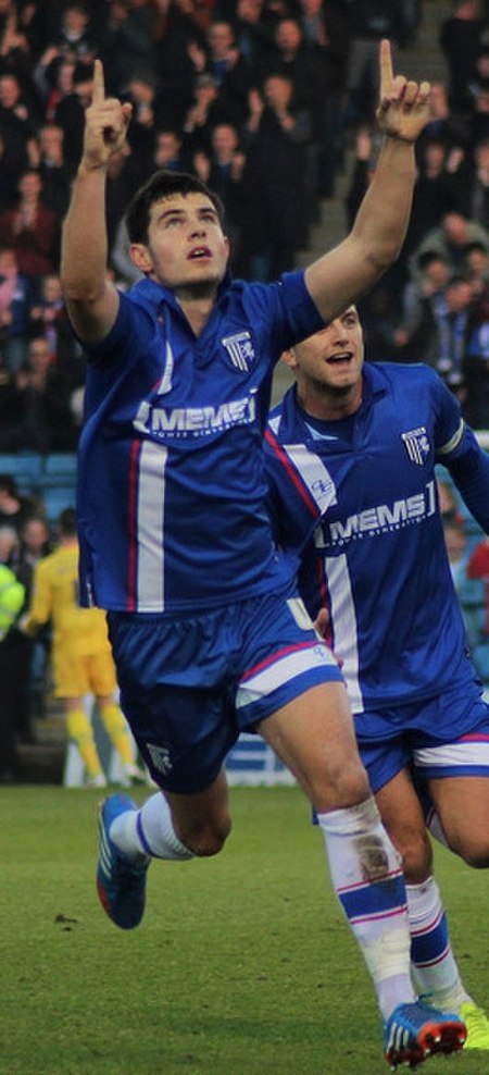 John Egan, Gillingham FC footballer, November 2014.jpg