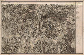 Lupșa pe Harta Iosefină a Transilvaniei, 1769-1773