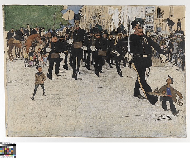 File:Jules De Bruycker - The Parade of the Vigilante Patrol in Ghent.jpg
