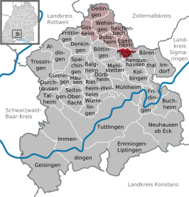 Kaart van Königsheim