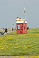 DLRG Wachturm am Strand von Kalifornien