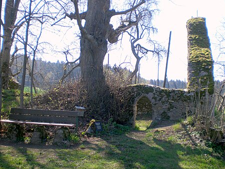 Kapellenruine zum heiligen Baum