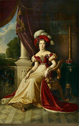 Karl Wilhelm Wach (toegeschreven) - Prinses Marianne van Nederland, 1832 (Amsterdam Museum).jpg