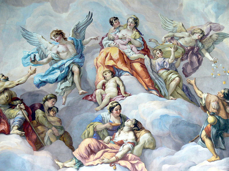 File:Karlskirche Frescos - Caritas 1.jpg