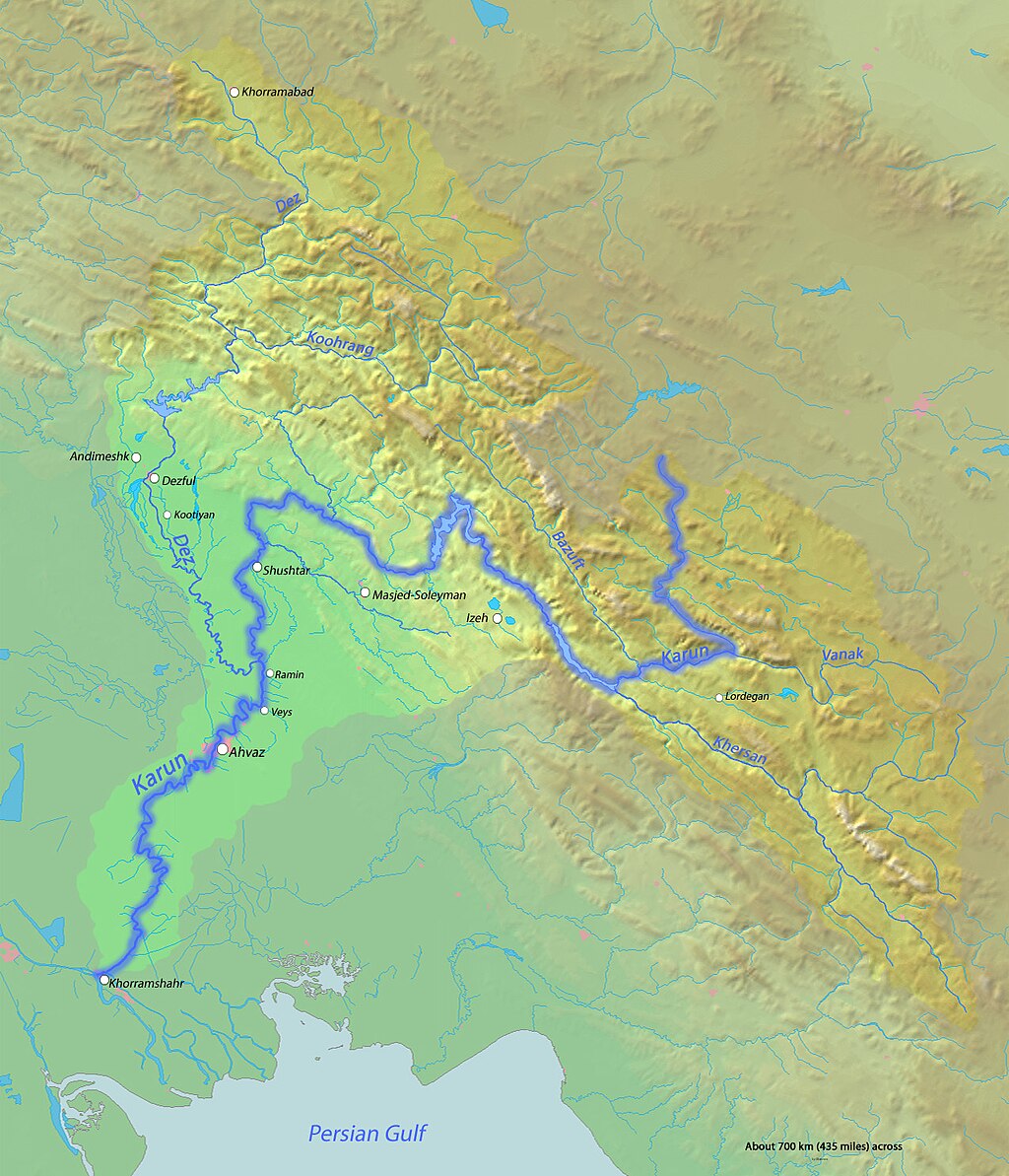 khorramshahr map