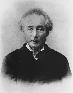 <span class="mw-page-title-main">Katsu Kaishū</span> Japanese noble, statesman and naval engineer (1823–1899)