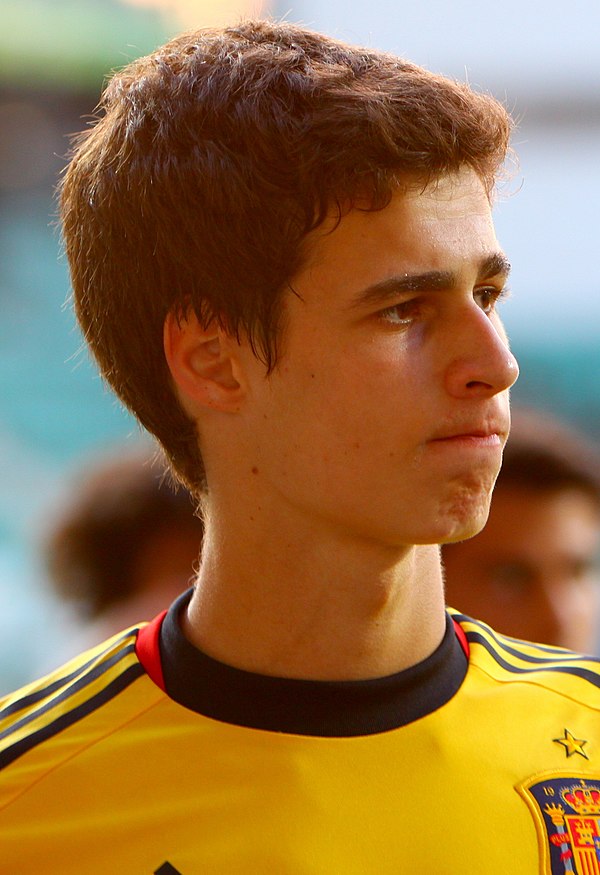 Arrizabalaga with Spain U19 in 2012