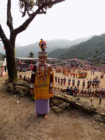 Boy dressed in traditional Khasi costume | cloudabode