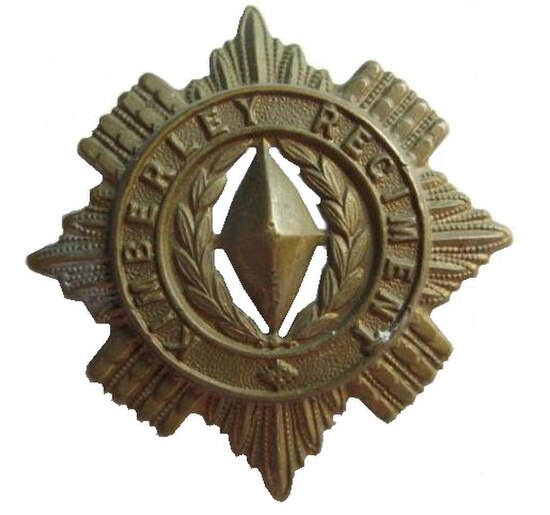 Kimberley Regiment Cap Badge circa 1899