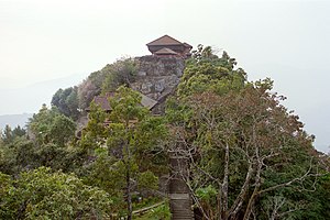 Old king's palace (Shah dynasty, including Prithvinarayan Shah)on a hill in Gorkha