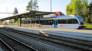 S-Bahn der Thurbo an Gleis 3