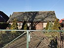 Barn house with forge and garden area