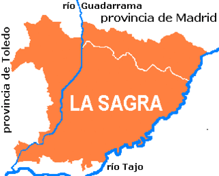 La Sagra historical comarca in Community of Madrid, Spain