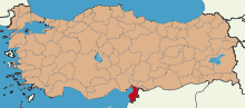 Latrans-Turkey location Antakya.svg