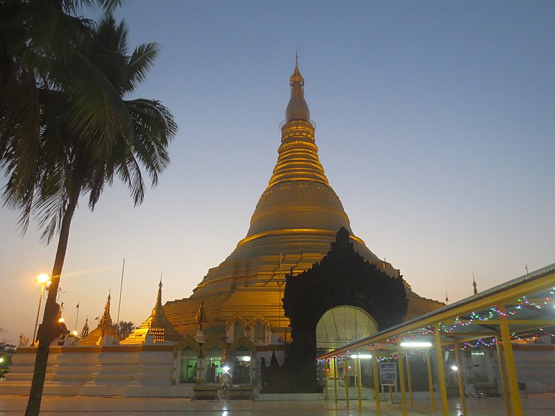 File:Lawkananda Pagoda, Sittwe.jpg